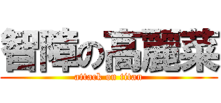 智障の高麗菜 (attack on titan)