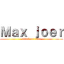 Ｍａｘ ｊｏｅｒ (attack on titan)