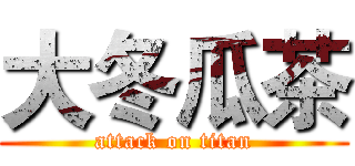 大冬瓜茶 (attack on titan)