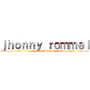ｊｈｏｎｎｙ ｒｏｍｍｅｌ (attack on titan)