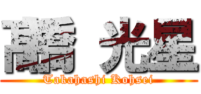 髙橋 光星 (Takahashi Kohsei)