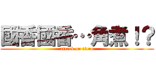 國香國香…角煮！？ (attack on titan)