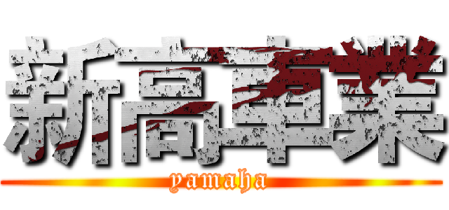新高車業 (yamaha)