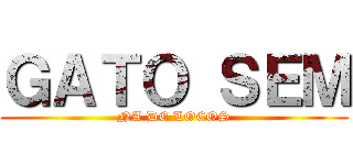 ＧＡＴＯ ＳＥＭ (NA DE LOCOS)