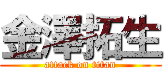 金澤拓生 (attack on titan)