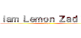 Ｉａｍ Ｌｅｍｏｎ Ｚａｄｉｓｓ (Sniper)
