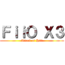 ＦｉｉＯ Ｘ３ (Attack of Hifi)
