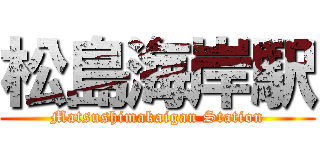 松島海岸駅 (Matsushimakaigan Station)