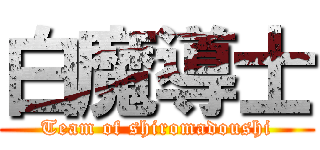 白魔導士 (Team of shiromadoushi)
