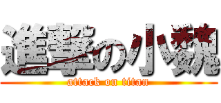 進撃の小魏 (attack on titan)