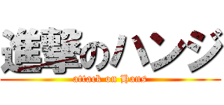 進撃のハンジ (attack on Hans)