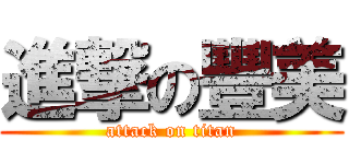 進撃の豐美 (attack on titan)
