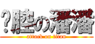 黃腔の潘潘 (attack on titan)