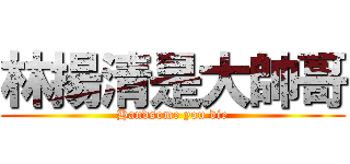 林揚清是大帥哥 (Handsome you die)