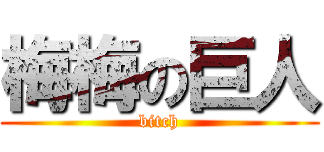 梅梅の巨人 (bitch)