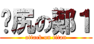 戇尻の鄭１ (attack on titan)