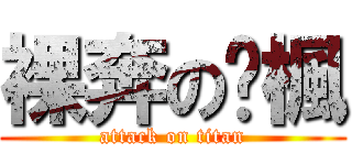 裸奔の啊楓 (attack on titan)