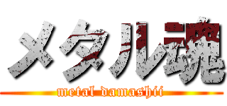 メタル魂 (metal damashii)