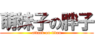 萌妹子の胖子 (attack on titan)