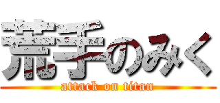 荒手のみく (attack on titan)