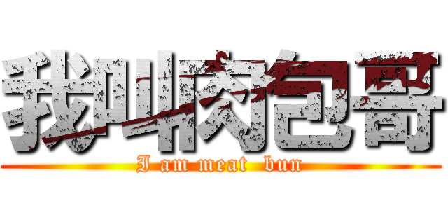 我叫肉包哥 (I am meat  bun)