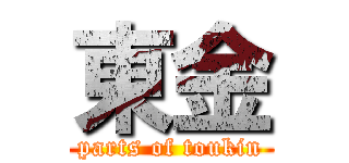 東金 (parts of toukin)