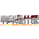 啊邱是什麼 (attack on titan)