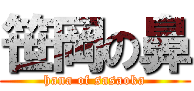 笹岡の鼻 (hana of sasaoka)