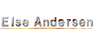 Ｅｌｓｅ Ａｎｄｅｒｓｅｎ (attack on titan)