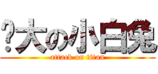 伟大の小白兔 (attack on titan)