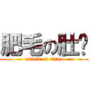 肥毛の肚腩 (attack on titan)