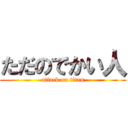 ただのでかい人 (attack on titan)