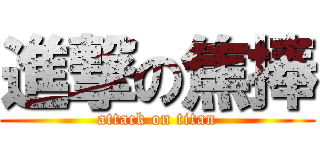 進撃の焦捧 (attack on titan)