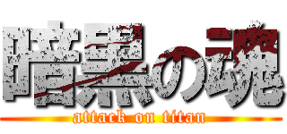 暗黒の魂 (attack on titan)