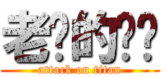 老妈的进击 (attack on titan)