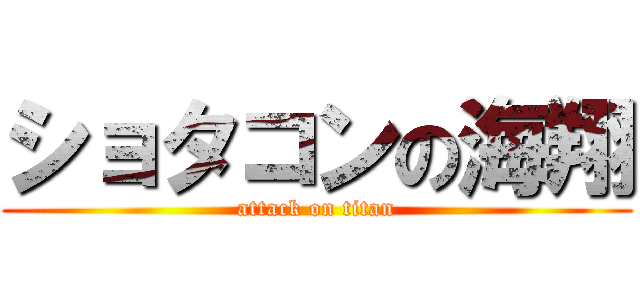 ショタコンの海翔 (attack on titan)
