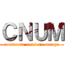 ＣＮＵＭ (commente nous un manga)