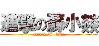 進擊の蘇小燚 (attack on titan)