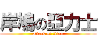 岸鳩の亞力士 (attack on titan)