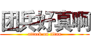 团兵好真啊 (attack on titan)