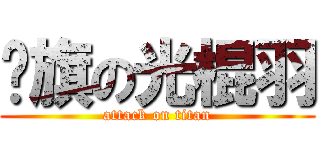 扯旗の光棍羽 (attack on titan)