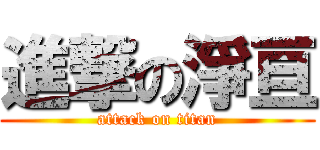 進撃の淨亘 (attack on titan)