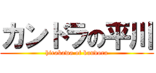 カンドラの平川 (hirakawa of kandora)