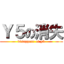 Ｙ５の消失 (disappear of y5)
