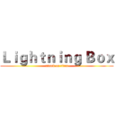Ｌｉｇｈｔｎｉｎｇ Ｂｏｘ (attack on titan)