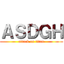 ＡＳＤＧＨ (attack on titan)