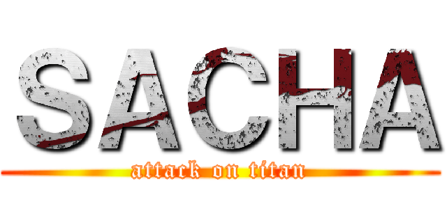 ＳＡＣＨＡ (attack on titan)