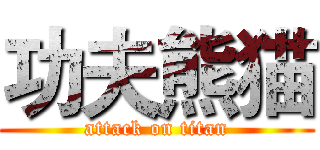 功夫熊猫 (attack on titan)