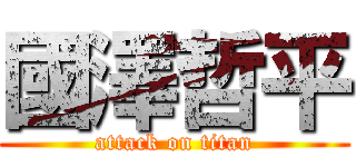 國澤哲平 (attack on titan)