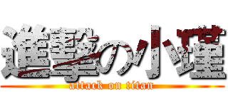 進擊の小瑾 (attack on titan)